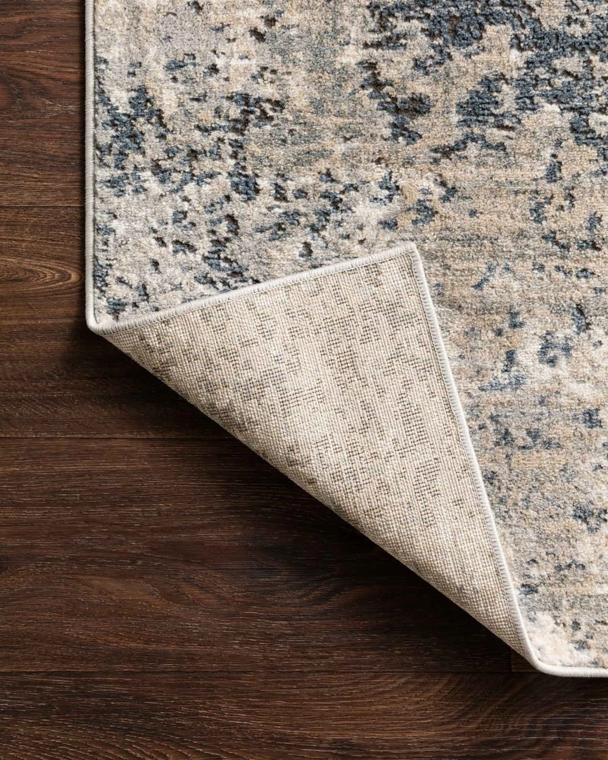 Loloi Rugs Teagan Rug Natural / Denim 9 Loloi Rugs Teagan Rug Natural / Denim