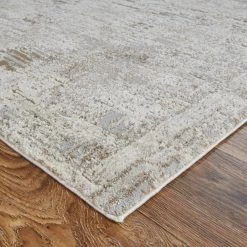 Feizy Rugs Vancouver Ivory Gray Rug