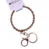 Soireeline Lifestyle Natural Stone Bangle Keychain