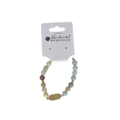 Soireeline Amazonite Stone Beaded Bracelet