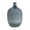Dovetail Smoke Blue Glass Vase