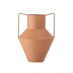 Bloomingville Vases + Accents Rust Textured Metal Vase