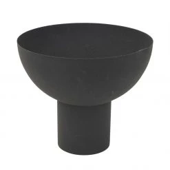 Bloomingville Black Metal Footed Bowl Decor