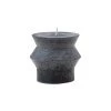 Creative Co-Op Black Small Totem Pillar Candle 2 Creative Co-Op Black Small Totem Pillar Candle