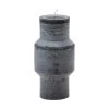 Creative Co-Op Black Thin Totem Pillar Candle