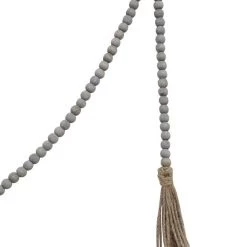 Creative Co-Op Jute & Wood Bead Garland Decor