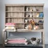 Creative Co-Op Reclaimed 2-Piece Wood & Metal Hutch