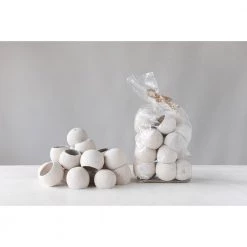 Creative Co-Op Dried Natural Bell Cup Assortment