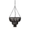 Creative Co-Op New Arrivals Onyx Beaded Chandelier