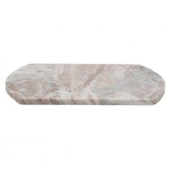 Creative Co-Op Buff Marble Cheese Board
