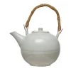 Creative Co-Op Decor Stoneware Textured Teapot