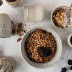 Creative Co-Op Stoneware Cream Soup Bowl Decor