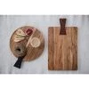 Creative Co-Op Two-Tone Acacia Wood Cheese Board New Arrivals