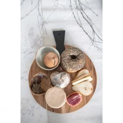 Creative Co-Op Two-Tone Acacia Wood Cheese Board New Arrivals