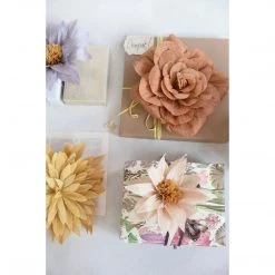 Creative Co-Op Floral + Garden Handmade Blush Paper Flower