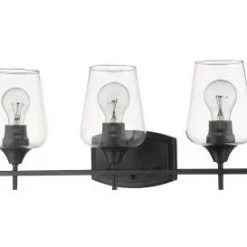 Z-Lite Lighting Julia Matte Black Vanity Light