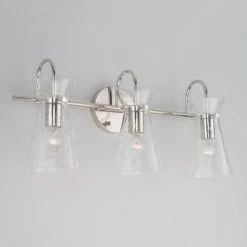 Capital Lighting Misha Polished Nickle Vanity Light