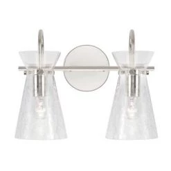 Capital Lighting Misha Polished Nickle Vanity Light