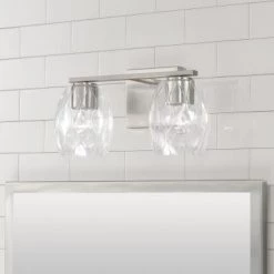 Capital Lighting Luke Nickel Vanity Light