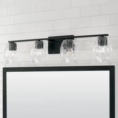 Capital Lighting Luke Matte Black Vanity Light 8 Capital Lighting Luke Matte Black Vanity Light