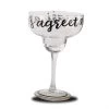 Mudpie Living La Vida Margarita Glass