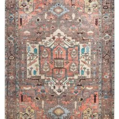 Feizy Percy Gray Multi Rug