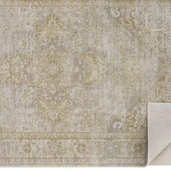 Feizy Rugs Aura Brown/Gold Rug