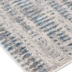 Feizy Azure Blue/Gray Rug