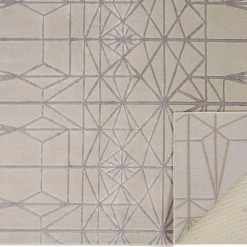Feizy Micah Ivory/Silver Rug