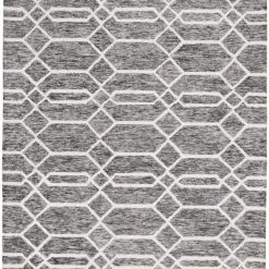 Feizy Belfort Charcoal/Ivory Rug Rugs