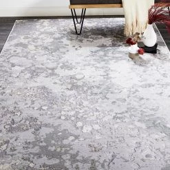 Feizy Micah Silver/Gray Rug Rugs