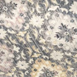 Feizy Kyra Gray/Yellow Rugs