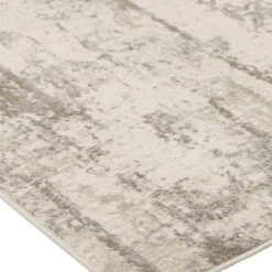 Feizy Parker Silver/Beige Rug Rugs