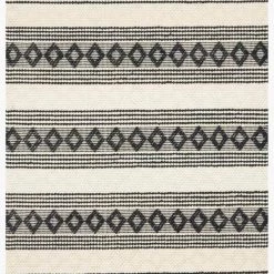 Loloi Holloway Ivory/Black Rug Rugs