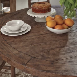 Classic Home Conner Round Dining Table Collection