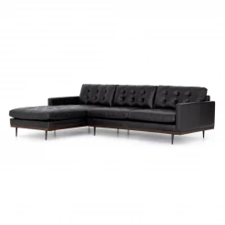 Four Hands Lexi 2-Piece Leather Sectional Furniture