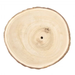 Creative Co-Op Round Paulowina Wood Slice