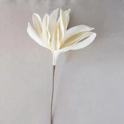 Creative Co-Op Decor Maggie Faux Magnolia Stem